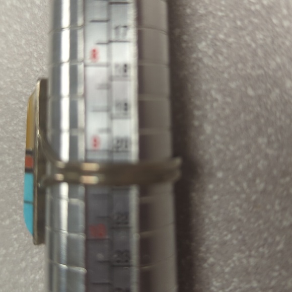 Vintage Native American Zuni Ring Size 9 1/4 - Picture 10 of 10